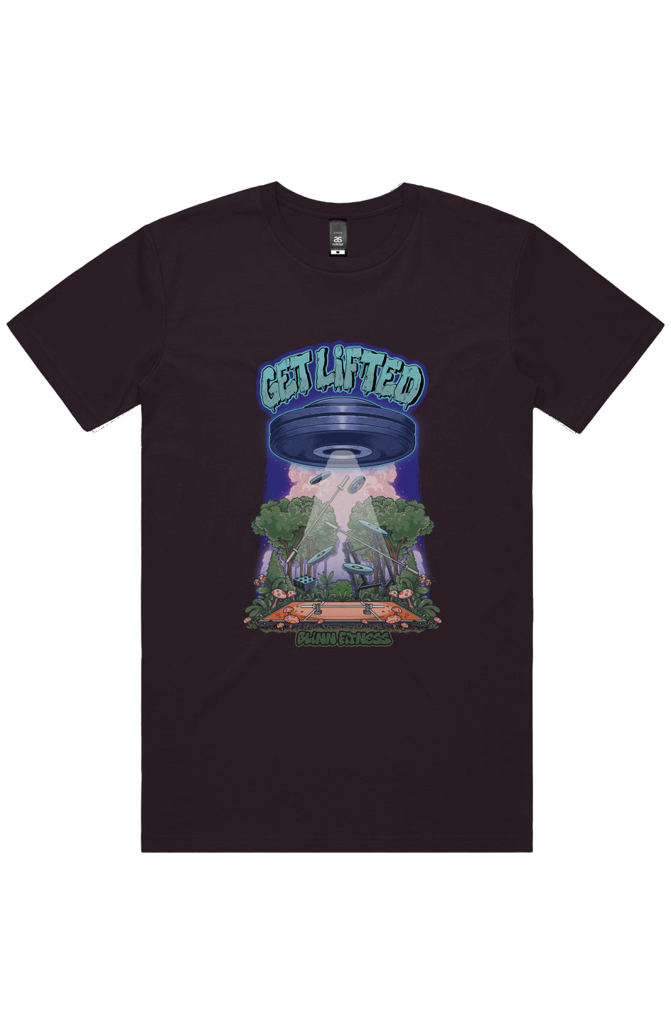 Get Lifted Tee - Plum