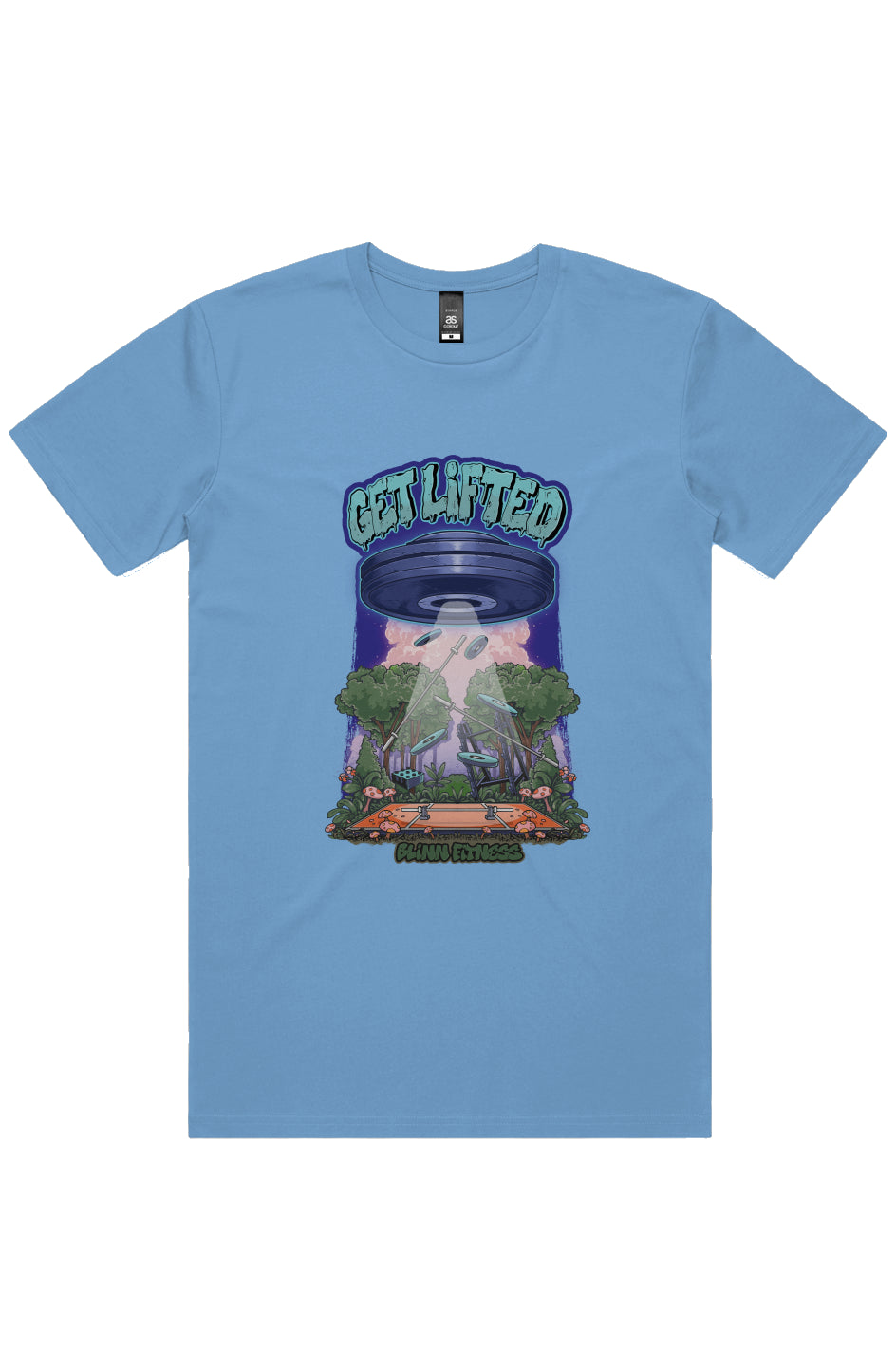 Get Lifted Tee - Carolina Blue